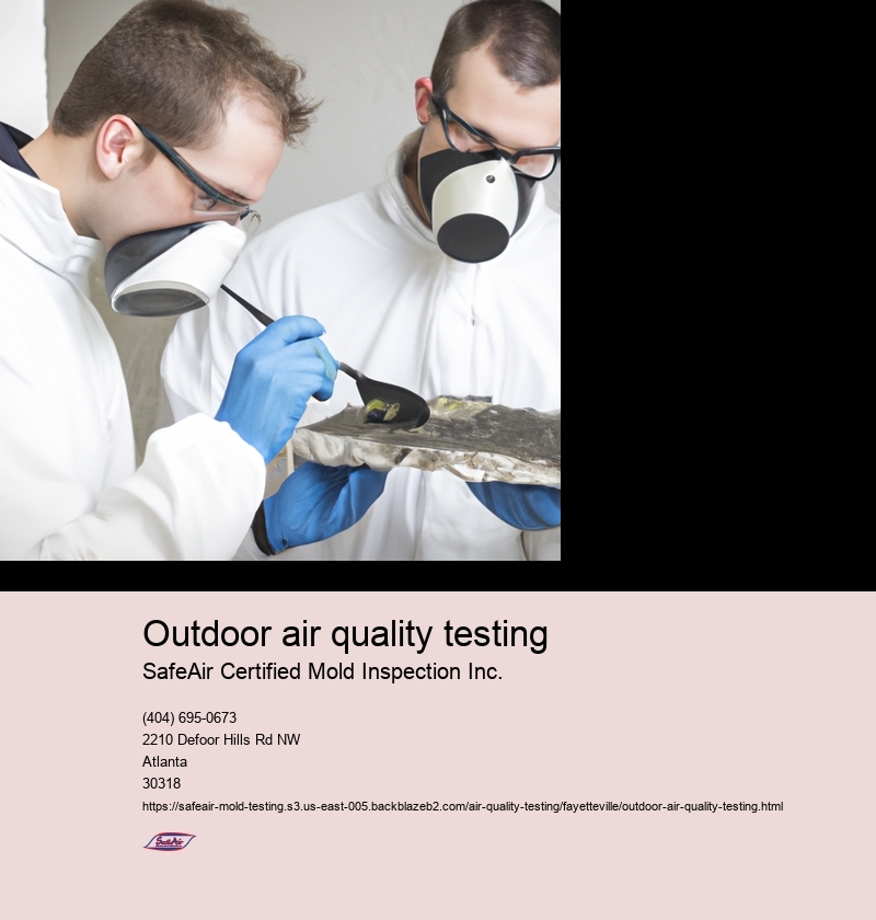 Outdoor air quality testing