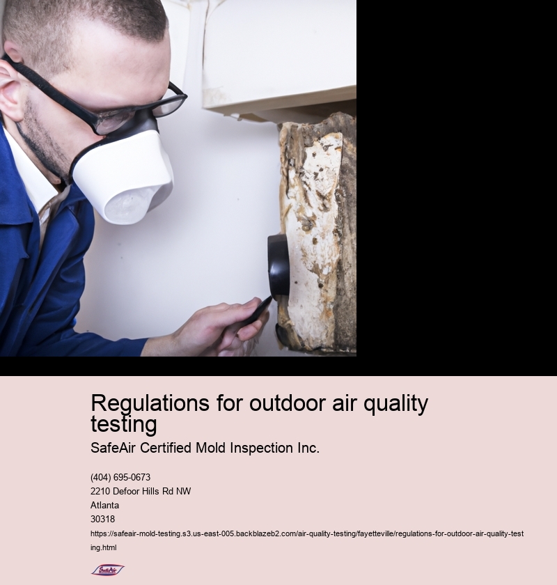 Regulations for outdoor air quality testing