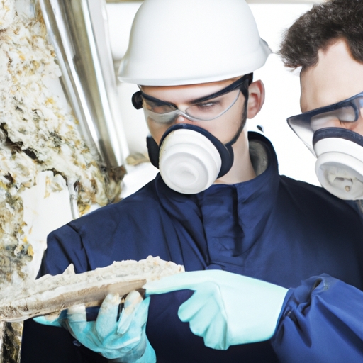 What methods are used during a mold inspection?